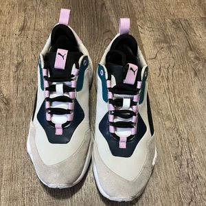 Puma Women's Thunder Rive Droite Deep Lagoon/Orchid Bloom 369452-01 Size 9.5
